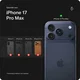 Rosso Avanti iPhone 17 Pro Max Hoesje Alcantara MagSafe Back Cover Groen afbeelding 2