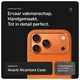 Rosso Avanti iPhone 17 Pro Max Hoesje Alcantara MagSafe Back Cover Oranje afbeelding 4