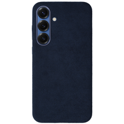 Rosso Avanti Samsung S25 Plus / S24 Plus Hoesje Alcantara MagSafe Blauw afbeelding