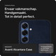 Rosso Avanti Samsung S25 Plus / S24 Plus Hoesje Alcantara MagSafe Blauw afbeelding 2