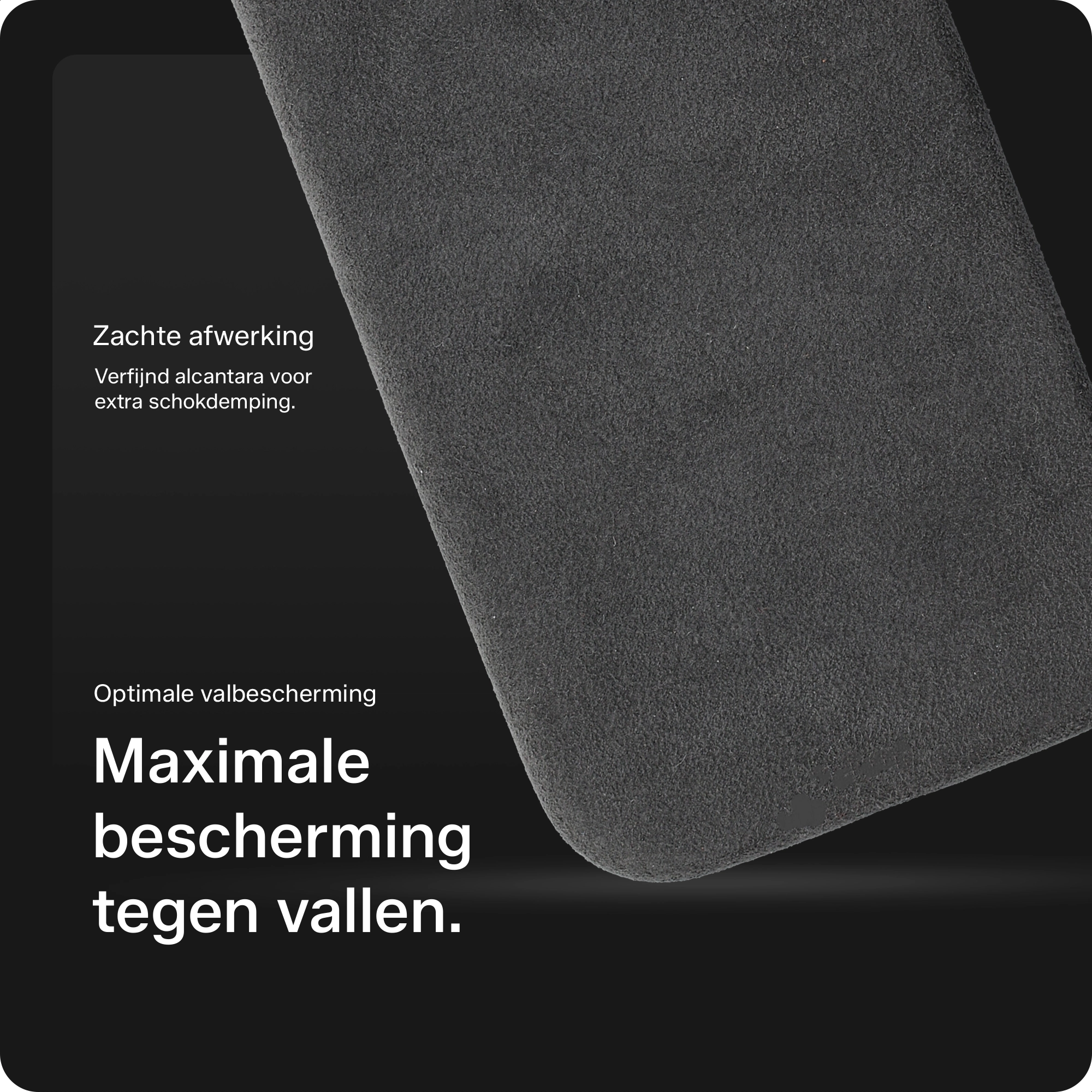 Rosso Avanti Samsung S25 Ultra Hoesje Alcantara MagSafe Back Cover Grijs afbeelding 8