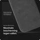 Rosso Avanti Samsung S25 Ultra Hoesje Alcantara MagSafe Back Cover Grijs afbeelding 8