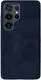 Rosso Avanti Samsung S25 Ultra Hoesje Alcantara MagSafe Back Cover Blauw