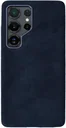 Rosso Avanti Samsung S25 Ultra Hoesje Alcantara MagSafe Back Cover Blauw