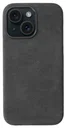 Rosso Avanti Apple iPhone 15 Hoesje Alcantara MagSafe Back Cover Grijs