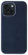 Rosso Avanti Apple iPhone 15 Hoesje Alcantara MagSafe Back Cover Blauw
