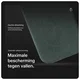 Rosso Avanti Apple iPhone 15 Hoesje Alcantara MagSafe Back Cover Groen afbeelding 6