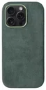Rosso Avanti Apple iPhone 15 Pro Hoesje Alcantara MagSafe Back Cover Groen