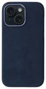 Rosso Avanti Apple iPhone 14 / 13 Hoesje Alcantara MagSafe Back Cover Blauw