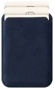 Rosso Avanti Alcantara Wallet MagSafe Kaarthouder / Pasjeshouder Blauw
