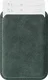 Rosso Avanti Alcantara Wallet MagSafe Kaarthouder / Pasjeshouder Groen