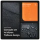 Rosso Avanti Alcantara Wallet MagSafe Kaarthouder / Pasjeshouder Oranje afbeelding 2