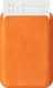 Rosso Avanti Alcantara Wallet MagSafe Kaarthouder / Pasjeshouder Oranje