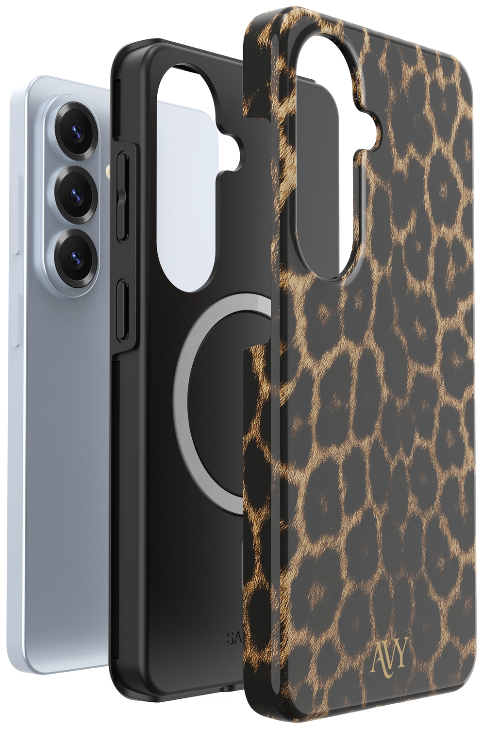 AVY Samsung Galaxy S26 Hoesje MagSafe Back Cover Panthera Chic afbeelding 11