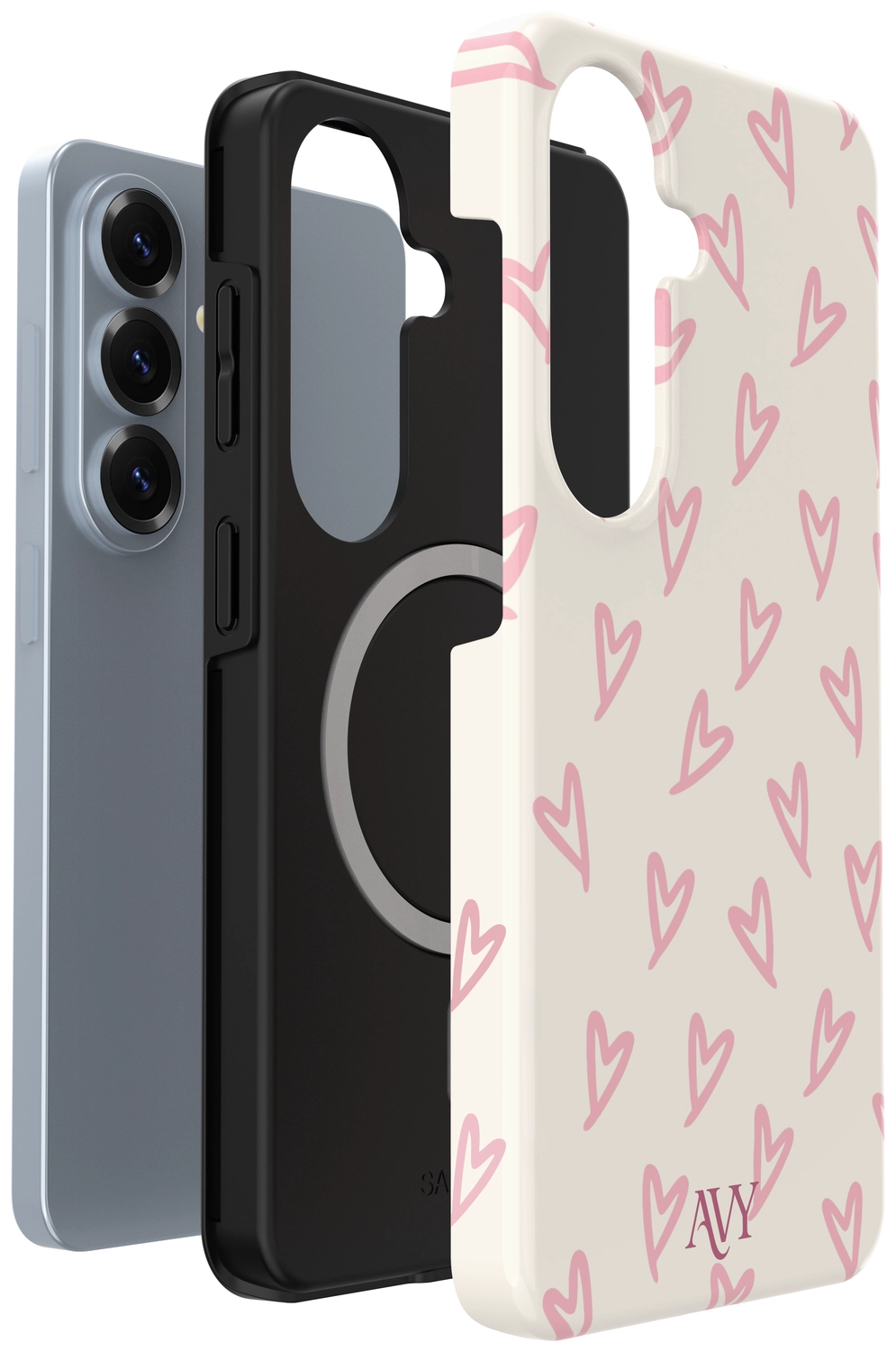 AVY Samsung Galaxy S26 Hoesje MagSafe Back Cover Cupid Blush afbeelding 10