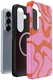 AVY Samsung Galaxy S26 Hoesje MagSafe Back Cover Rosé Twist afbeelding 9
