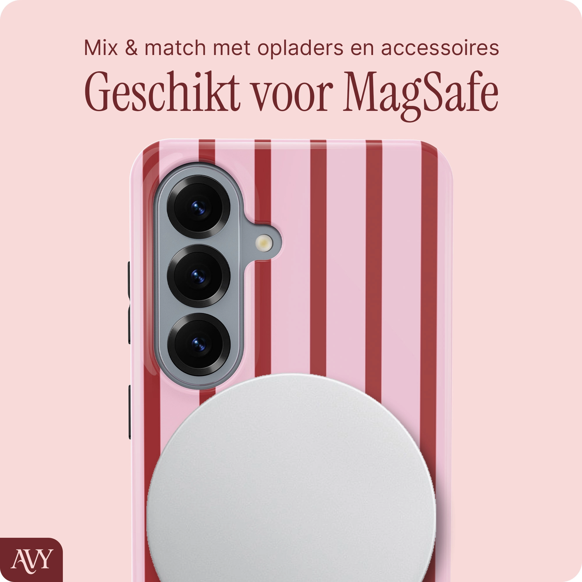 AVY Samsung Galaxy S26 Hoesje MagSafe Back Cover Linea Sol afbeelding 8
