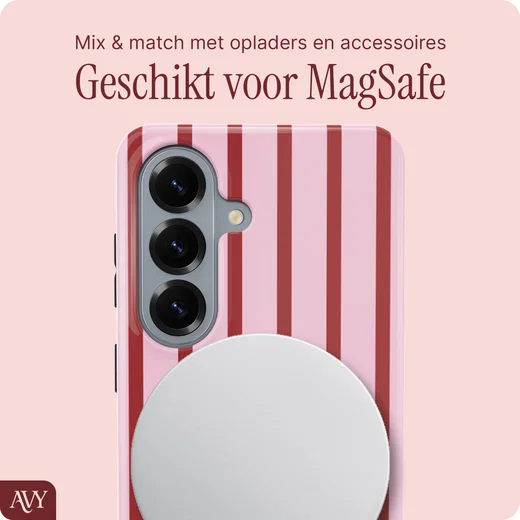 AVY Samsung Galaxy S26 Hoesje MagSafe Back Cover Linea Sol afbeelding 8