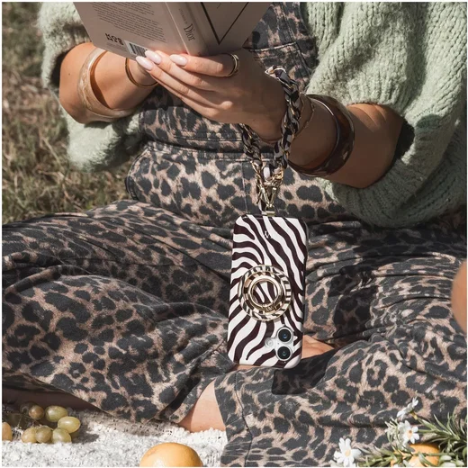 AVY Samsung Galaxy S26 Plus Hoesje MagSafe Back Cover Serengeti Zebra afbeelding 2