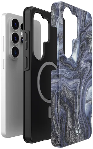 AVY Samsung Galaxy S26 Ultra Hoesje MagSafe Back Cover Obscura Blue afbeelding 10