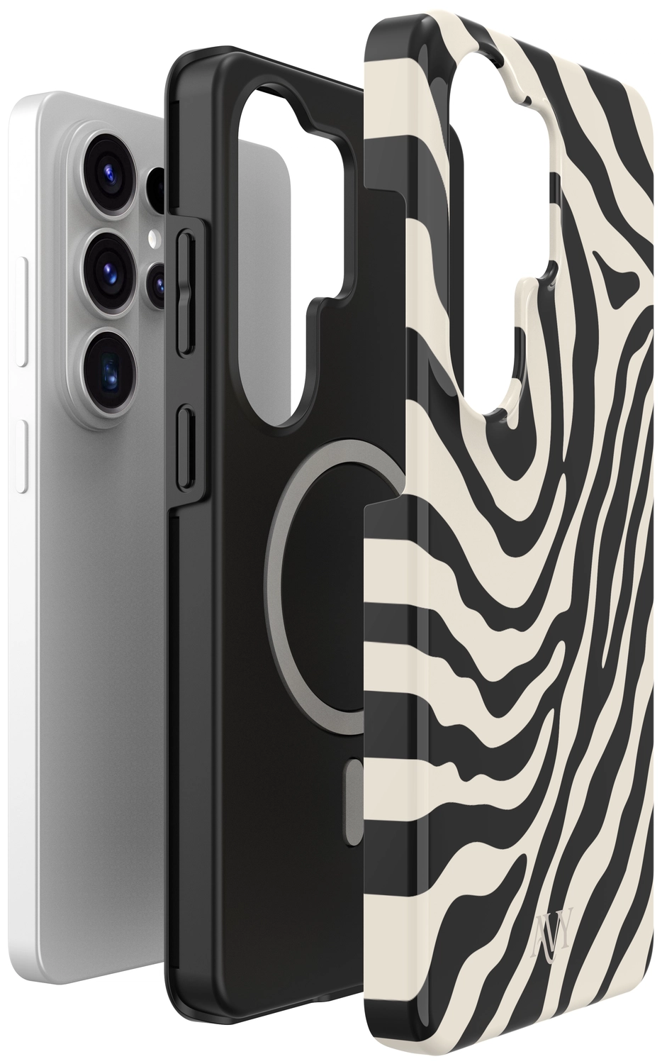 AVY Samsung Galaxy S26 Ultra Hoesje MagSafe Back Cover Serengeti Zebra afbeelding 10
