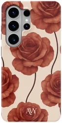AVY Samsung Galaxy S26 Ultra Hoesje MagSafe Back Cover Botanique Roses afbeelding