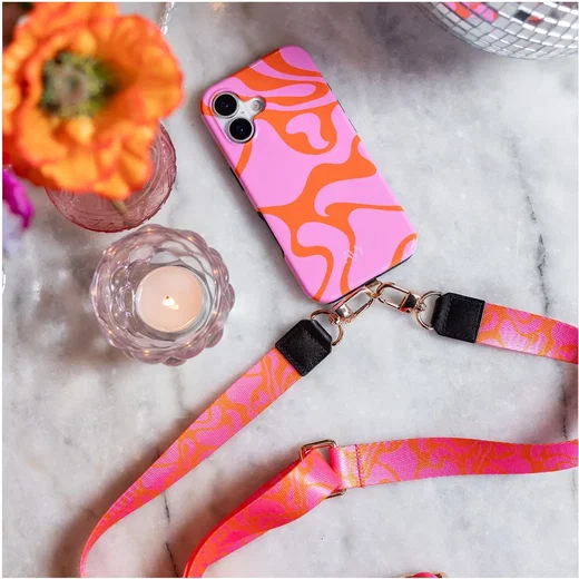 AVY Samsung Galaxy S26 Ultra Hoesje MagSafe Back Cover Rosé Twist afbeelding 4