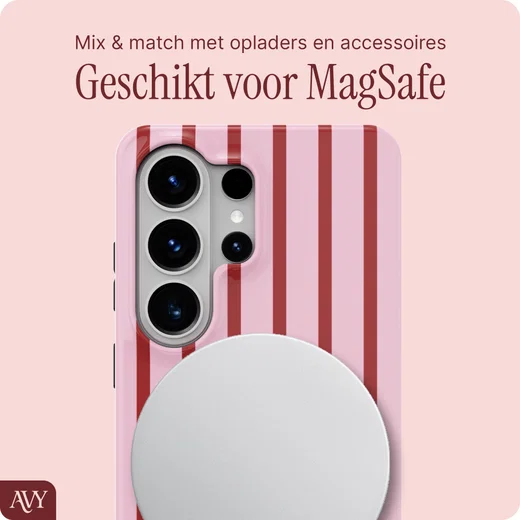 AVY Samsung Galaxy S26 Ultra Hoesje MagSafe Back Cover Linea Sol afbeelding 8