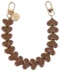 AVY Universele Hartjes Armband Polsband Telefoonkoord (30CM) Cupid Brown