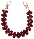 AVY Universele Hartjes Armband Polsband Telefoonkoord (30CM) Cupid Burgundy