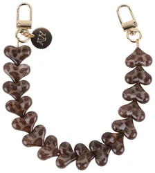 AVY Universele Hartjes Armband Polsband Telefoonkoord (30CM) Cupid Leopard afbeelding