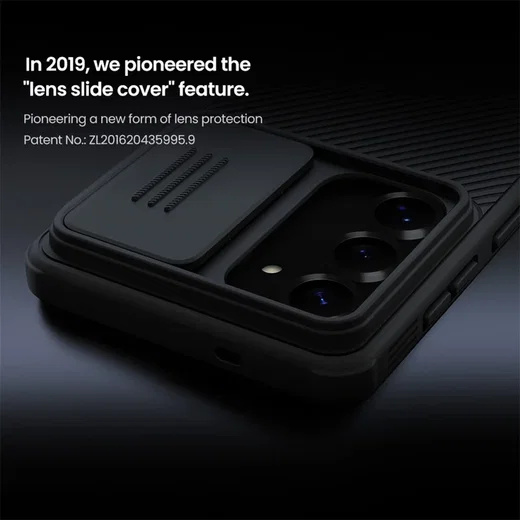 Nillkin CamShield Samsung Galaxy S26 Hoesje Camera Slider Back Cover Zwart afbeelding 9