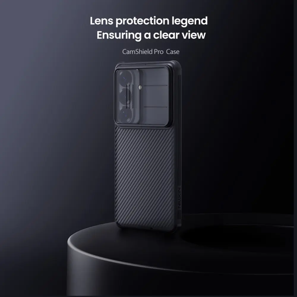 Nillkin CamShield Samsung Galaxy S26 Hoesje MagSafe Camera Slider Zwart afbeelding 14