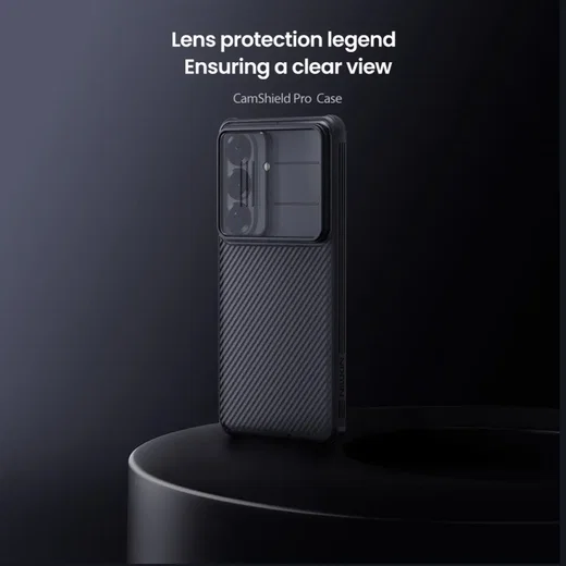 Nillkin CamShield Samsung Galaxy S26 Hoesje MagSafe Camera Slider Zwart afbeelding 14