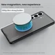 Nillkin Frosted Shield Samsung S26 Hoesje MagSafe Back Cover Transparant Zwart afbeelding 3