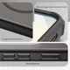 Nillkin Frosted Shield Samsung S26 Hoesje MagSafe Back Cover Transparant Zwart afbeelding 11