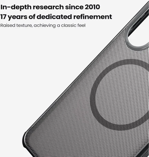 Nillkin Frosted Shield Samsung S26 Hoesje MagSafe Back Cover Transparant Zwart afbeelding 8