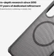 Nillkin Frosted Shield Samsung S26 Hoesje MagSafe Back Cover Transparant Zwart afbeelding 8