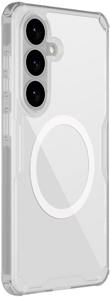 Nillkin Nature Pro Samsung Galaxy S26 Hoesje MagSafe / Qi2 Back Cover Wit afbeelding 2
