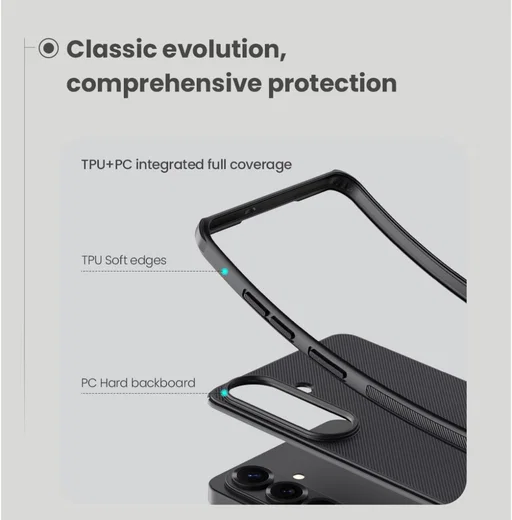 Nillkin Super Frosted Shield Samsung Galaxy S26 Plus Hoesje Zwart afbeelding 3