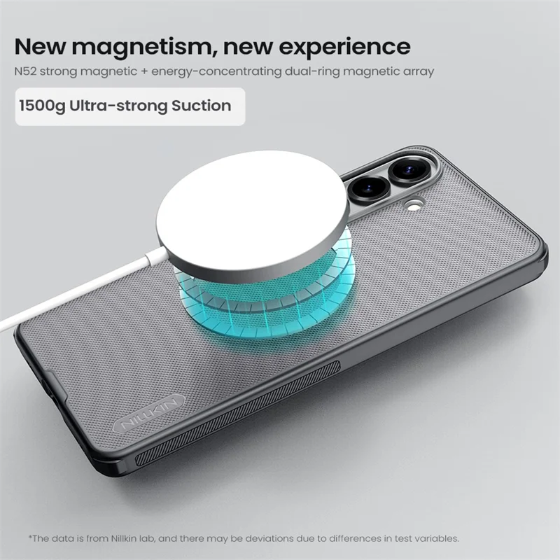 Nillkin Frosted Shield Samsung Galaxy S26 Plus Hoesje MagSafe Transparant Zwart afbeelding 11