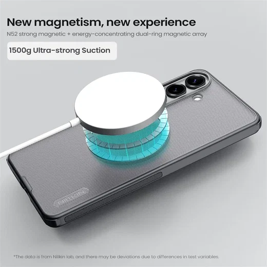 Nillkin Frosted Shield Samsung Galaxy S26 Plus Hoesje MagSafe Transparant Zwart afbeelding 11