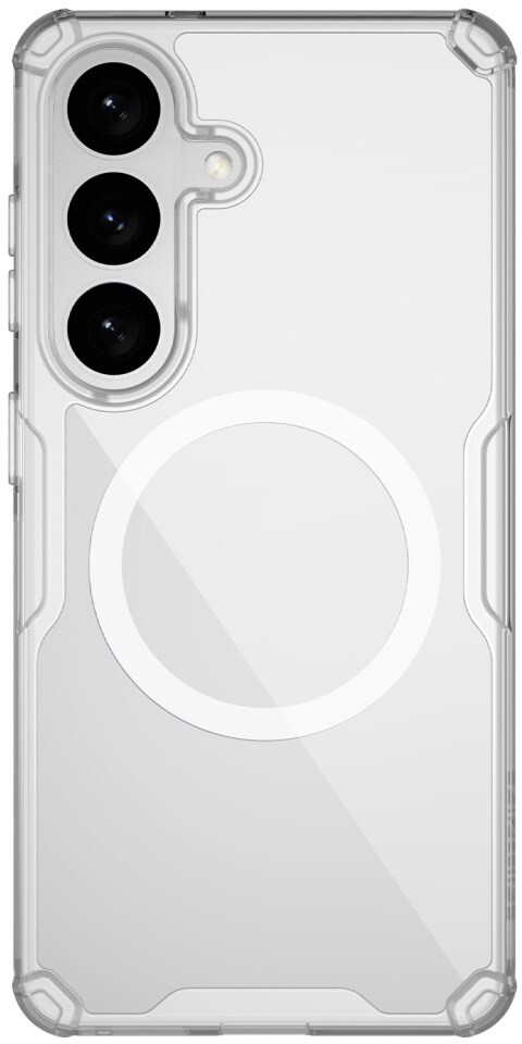 Nillkin Nature Pro Samsung Galaxy S26 Plus Hoesje MagSafe / Qi2 Back Cover Wit afbeelding 1