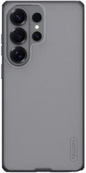 Nillkin Super Frosted Shield Samsung Galaxy S26 Ultra Hoesje Transparant Zwart afbeelding