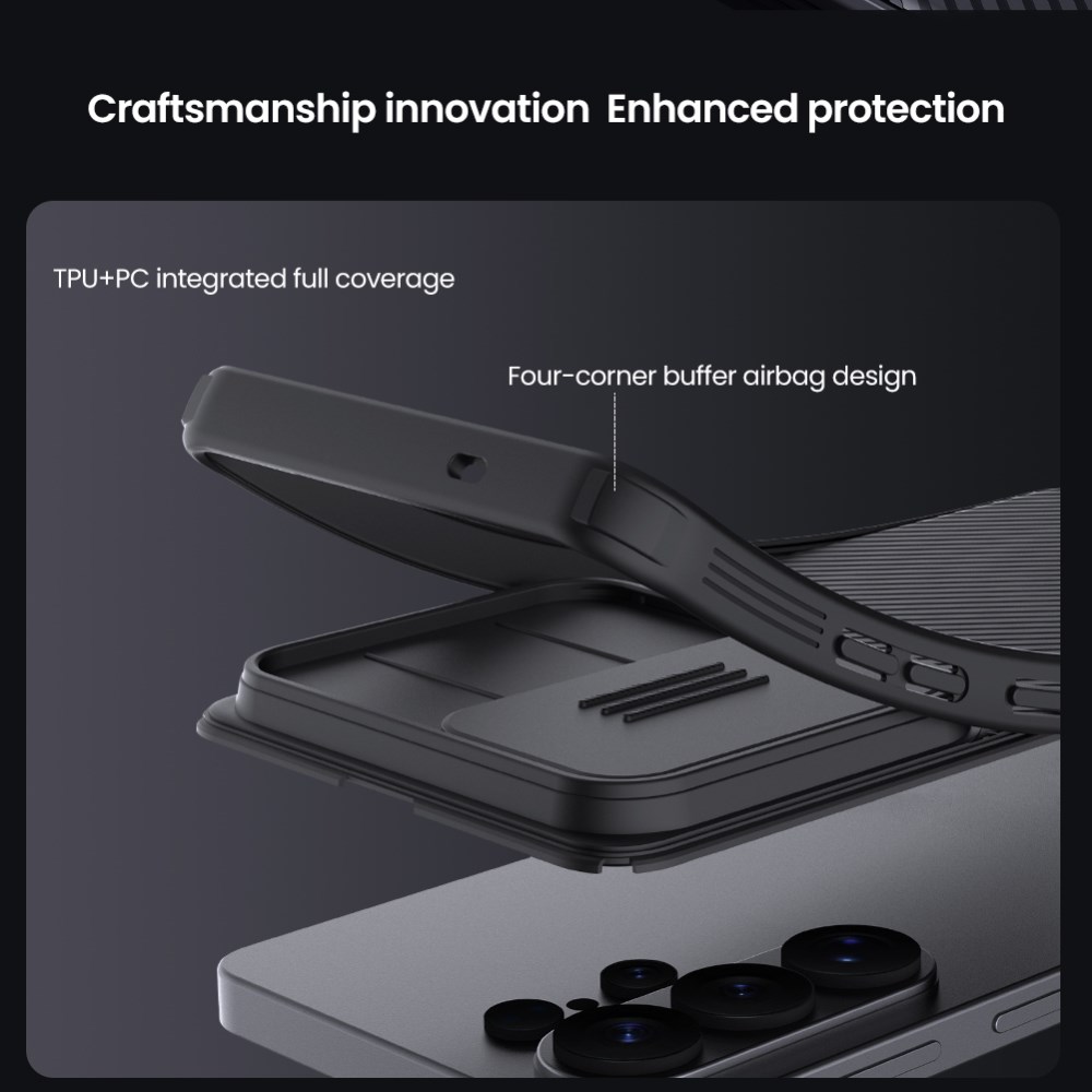 Nillkin CamShield Samsung Galaxy S26 Ultra Hoesje Camera Slider Zwart afbeelding 4