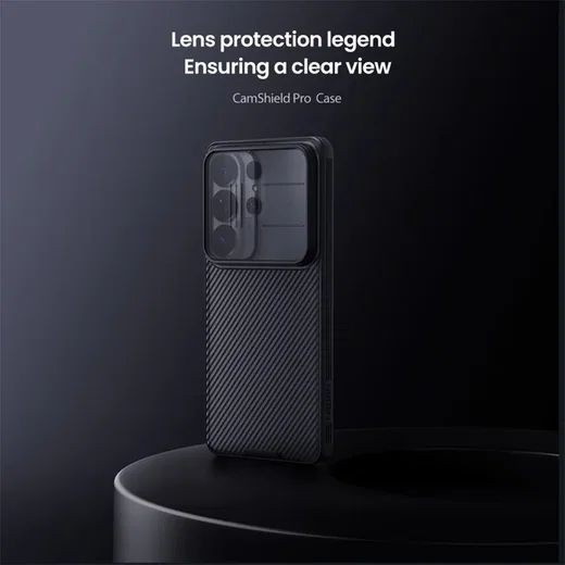 Nillkin CamShield Samsung Galaxy S26 Ultra Hoesje Camera Slider Clear Zwart afbeelding 5