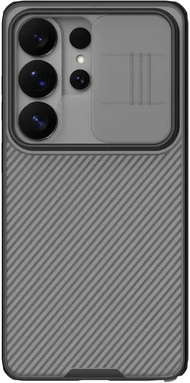 Nillkin CamShield Samsung Galaxy S26 Ultra Hoesje Camera Slider Clear Zwart afbeelding 1