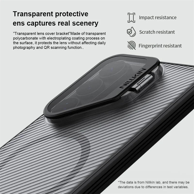 Nillkin CamShield Prop Samsung Galaxy S26 Ultra Hoesje MagSafe / Qi2 Zwart afbeelding 8