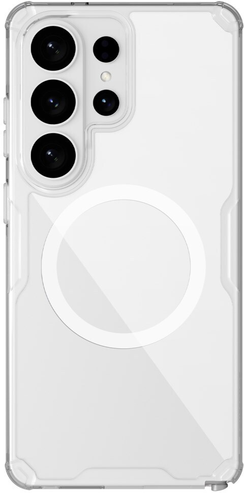 Nillkin Nature Pro Samsung Galaxy S26 Ultra Hoesje MagSafe / Qi2 Back Cover Wit afbeelding 1