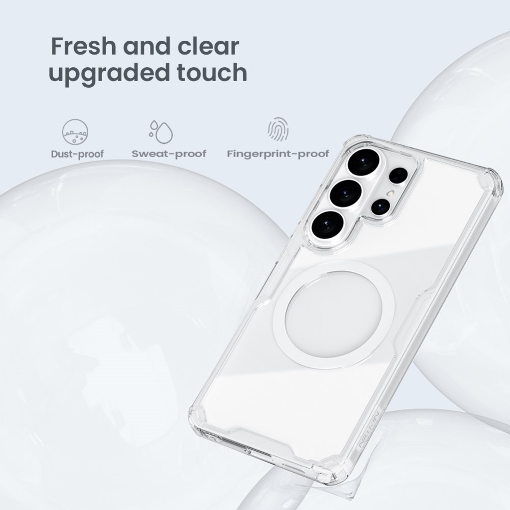 Nillkin Nature Pro Samsung Galaxy S26 Ultra Hoesje MagSafe / Qi2 Back Cover Wit afbeelding 6